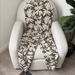 Ralph Lauren Floral Brown Jumpsuit